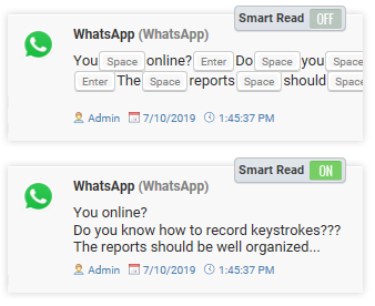 Smart Read filter example